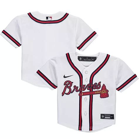 infant nike white atlanta braves home replica team jersey|Atlanta Braves Nike Infant Home Replica Team Jersey – White.